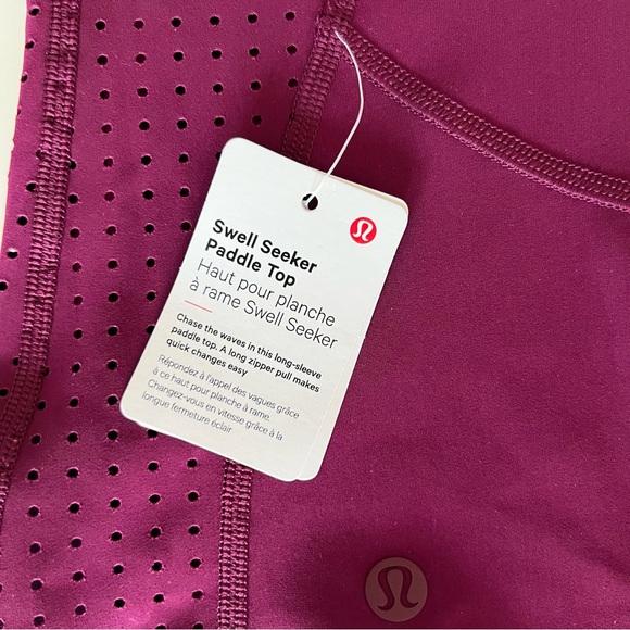Lululemon Swell Seeker Paddle Top BNWT - size 6 - Picture 3 of 5